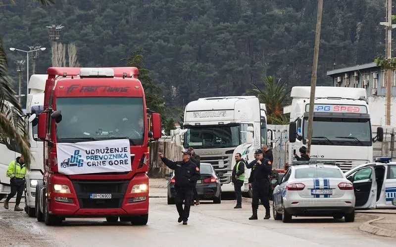 Kamiondžije iz Crne Gore najavljuju nove blokade saobraćaja