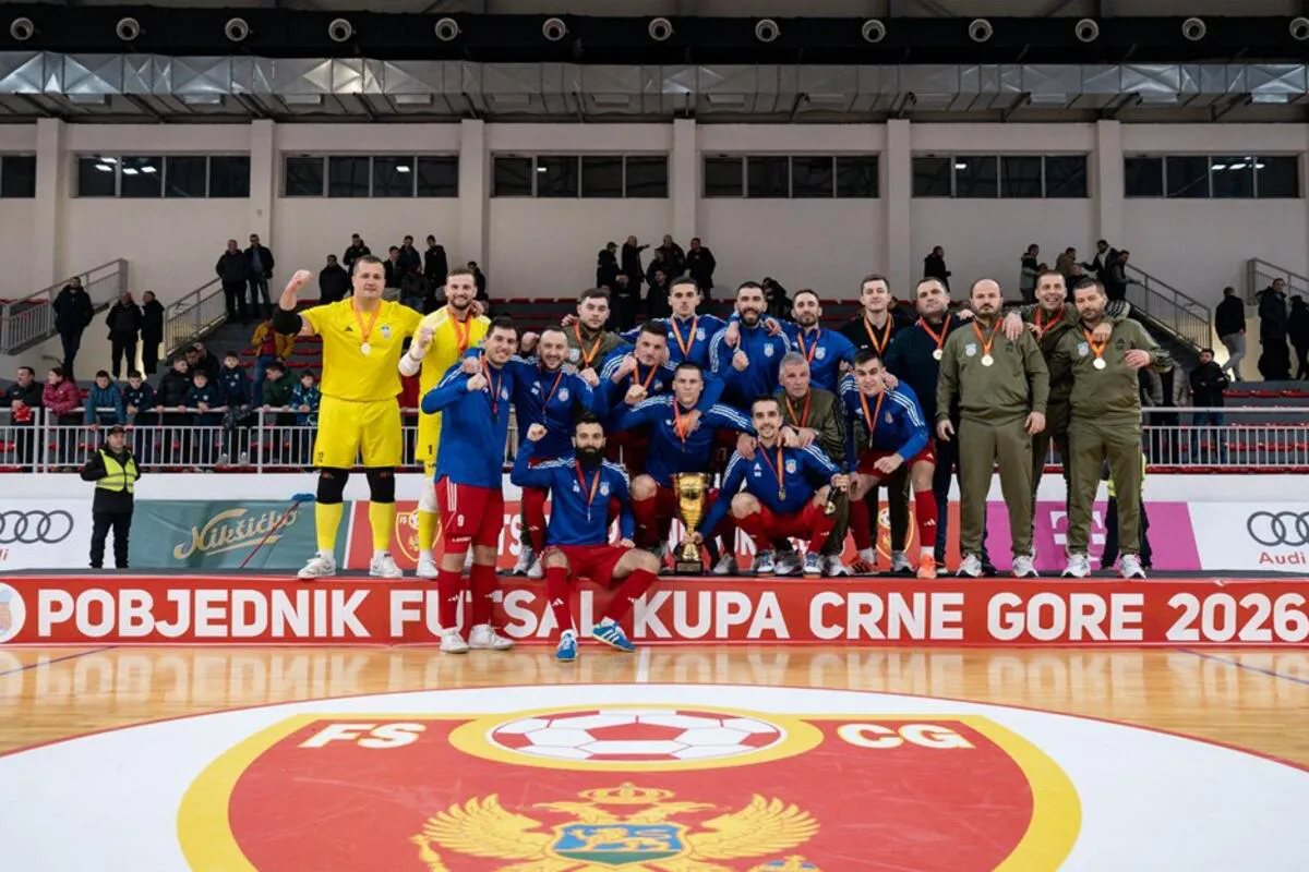 KMF Titograd osvojio Futsal kup Crne Gore savladavši Studentski dom