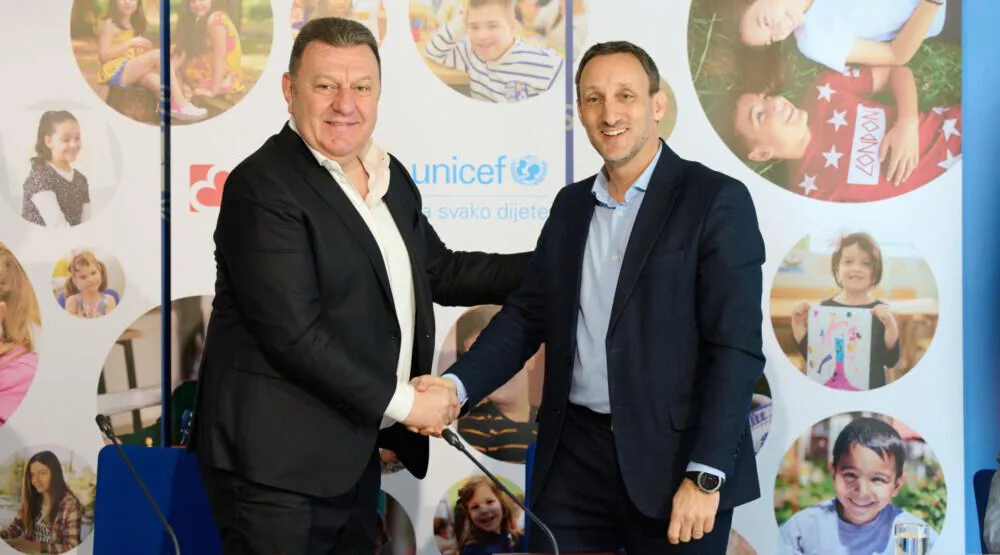 Kompanija VOLI donira 400.000 dolara za djecu Crne Gore kroz UNICEF