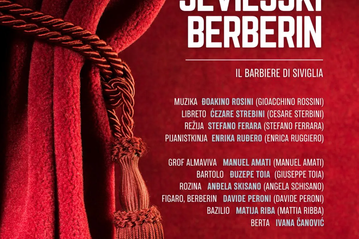 Koncertno izvođenje 'Seviljskog berberina' u CNP-u 14. februara