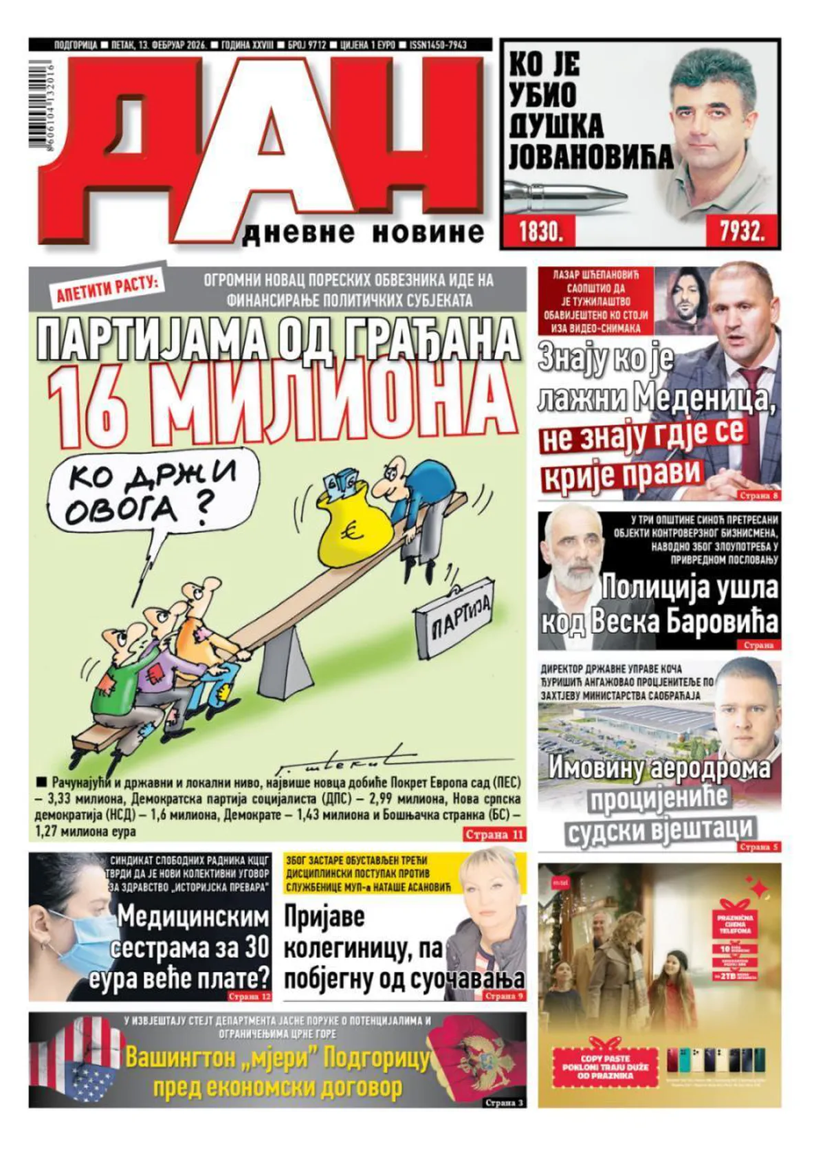 Kritika na račun ubistva ICE u Mineapolisu na naslovnoj strani Šarli Ebdoa