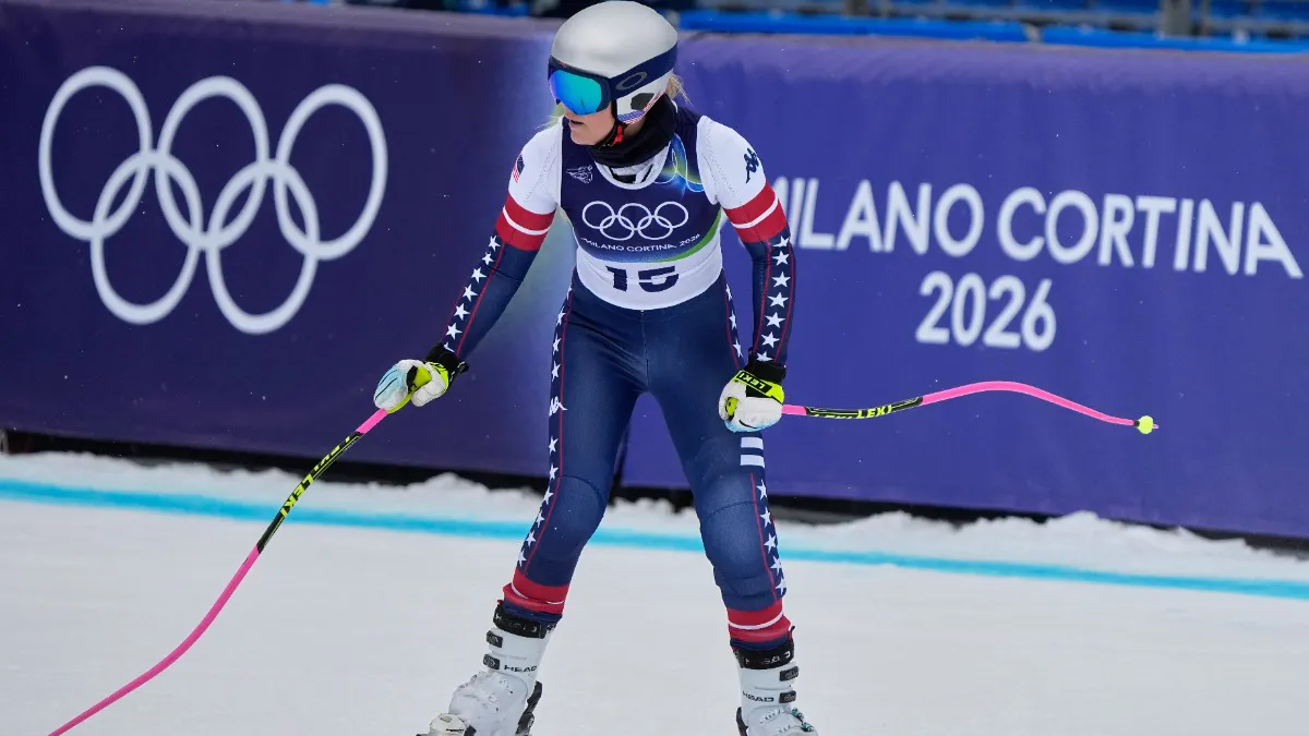 Lindzi Von se priprema za izlazak iz bolnice nakon povrede