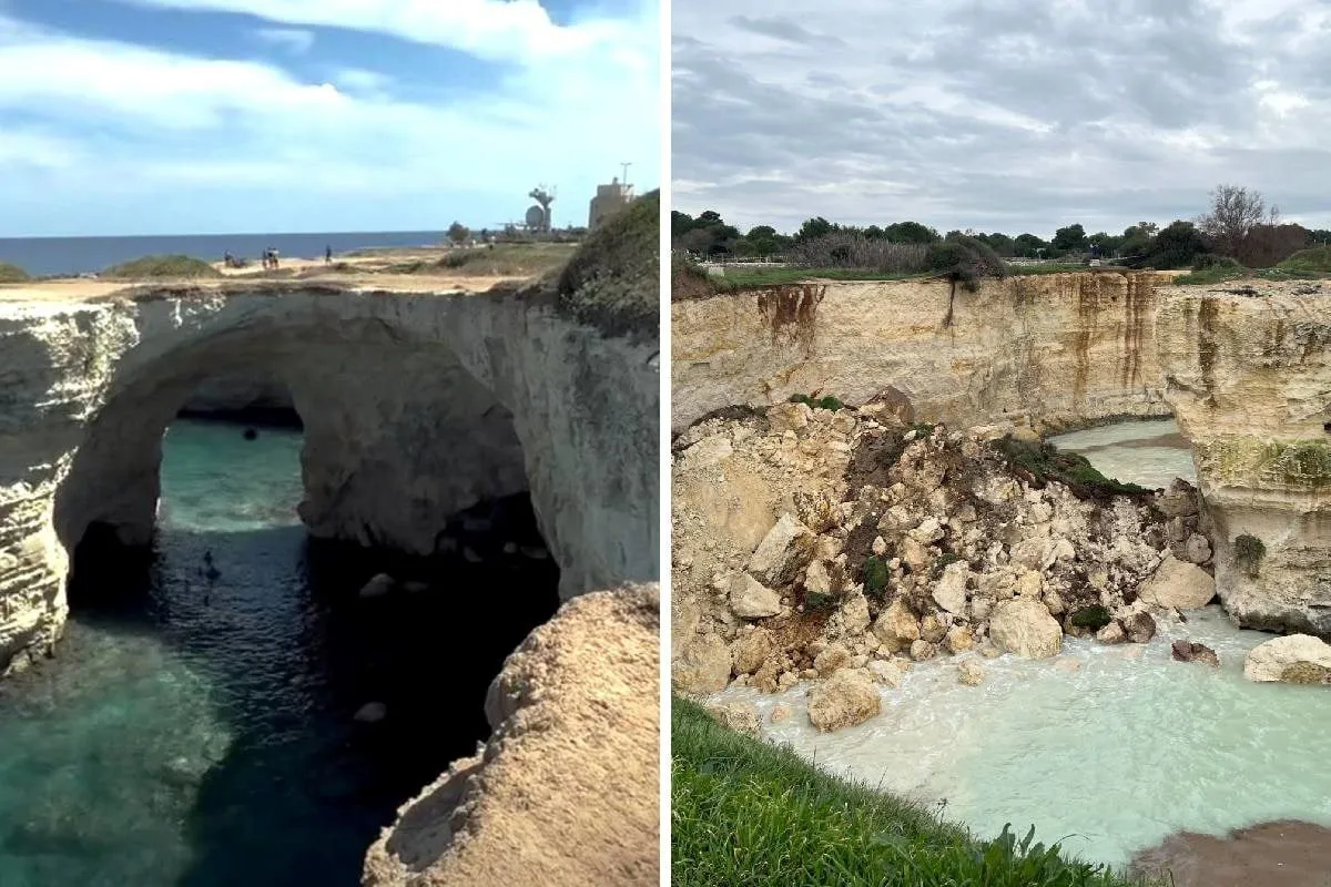 Luk ljubavi se srušio na Dan zaljubljenih: Priroda ga je uzela nazad