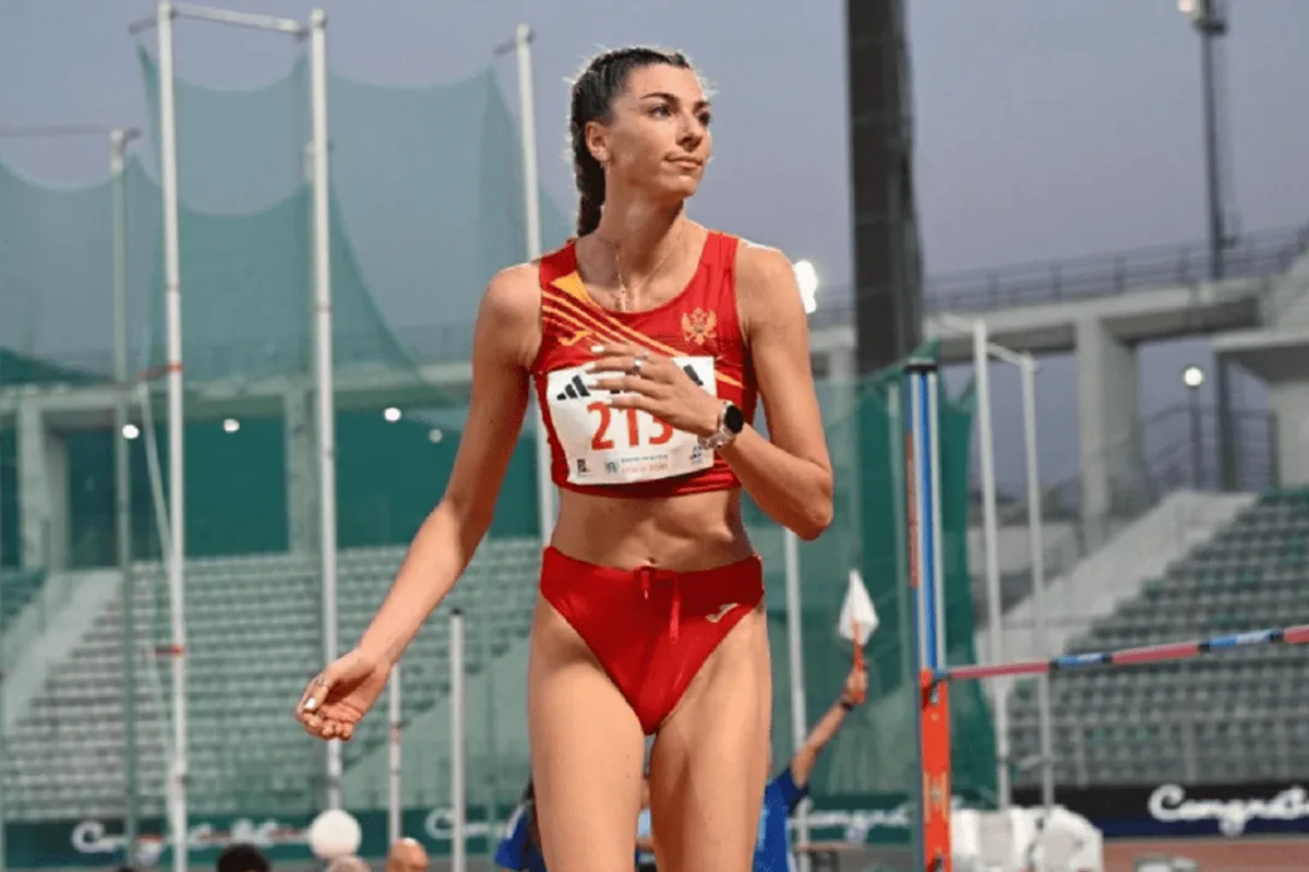 Marija Vuković druga na dvoranskom mitingu u Beogradu