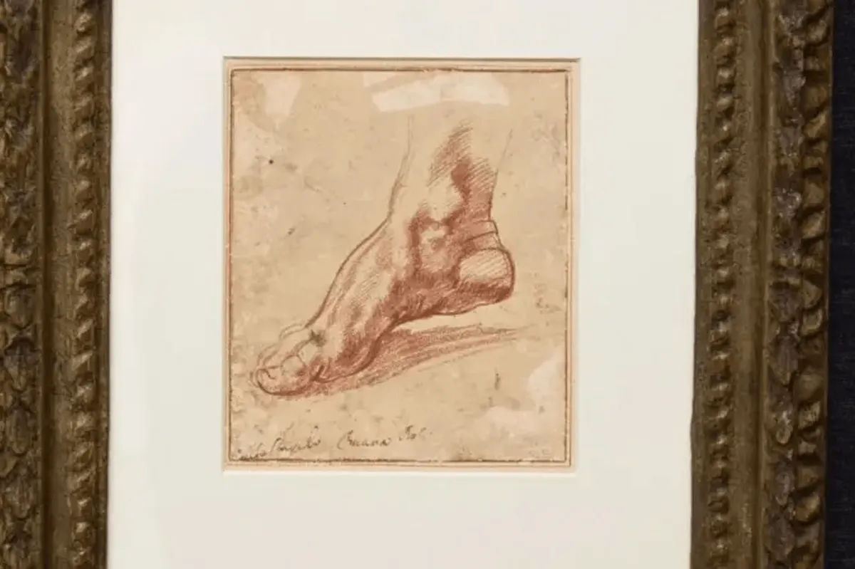 Mikelanđelova skica stopala prodata za 23 miliona dolara