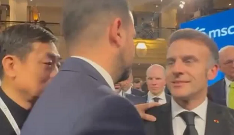 Milatović se sastao sa Makronom na Minhenskoj bezbjednosnoj konferenciji