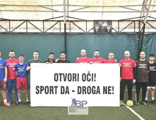 Mladi iz Bijelog Polja poslali poruku: Sport da – droga ne