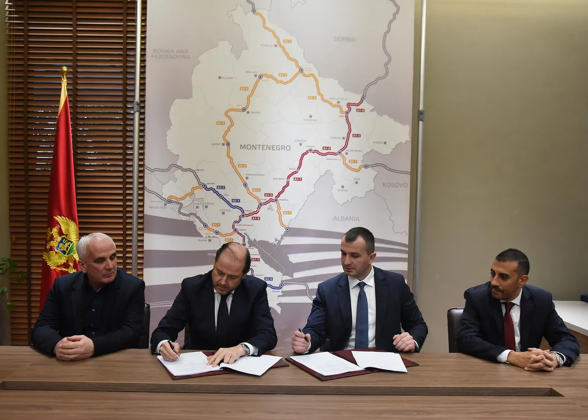 Monteput i italijanska firma potpisali ugovor o nadzoru radova na auto-putu