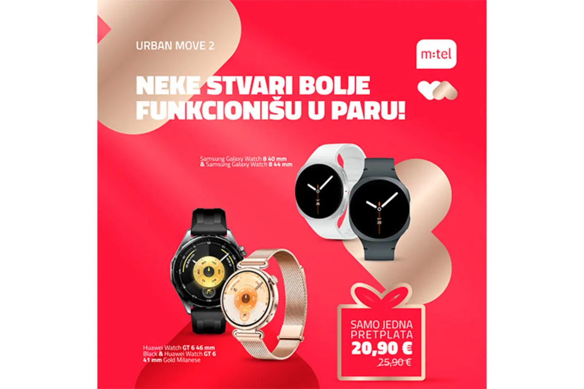 MTEL nudi promo cijene za pametne satove Huawei i Samsung