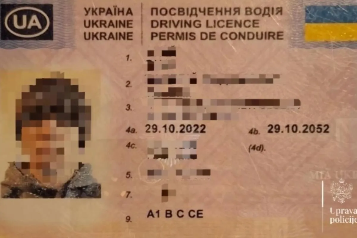 Muškarac iz Ukrajine osumnjičen za falsifikovanje vozačke dozvole