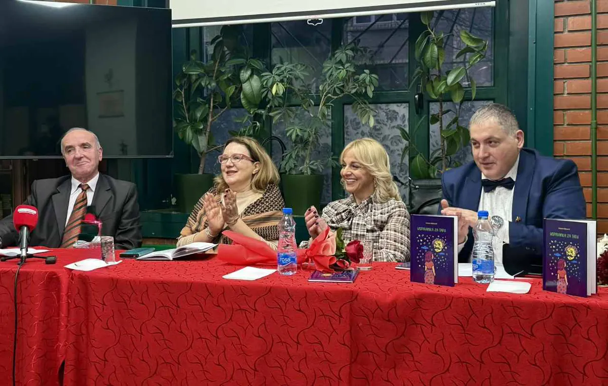 Na Cetinju promovisana knjiga "Uspavanka za tatu" Ivane Mitrović