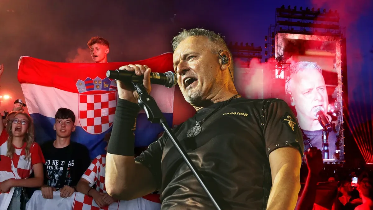 Na dočeku hrvatskih rukometaša u Zagrebu nastupio Marko Perković Thompson