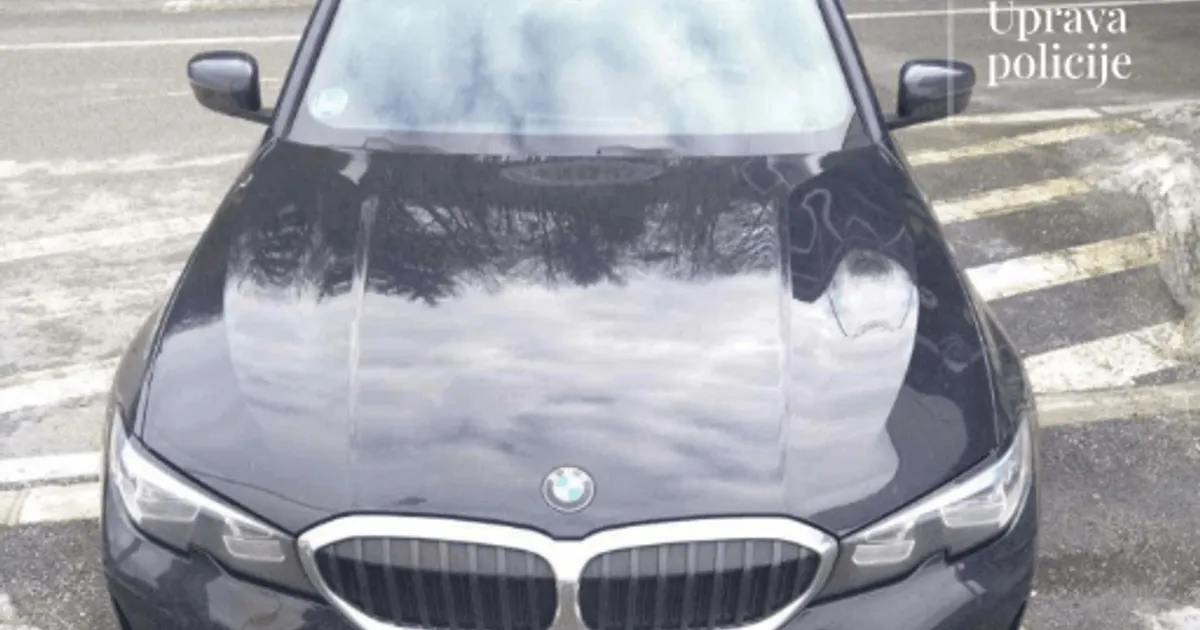 Na graničnom prelazu Dračenovac oduzet BMW državljaninu Srbije