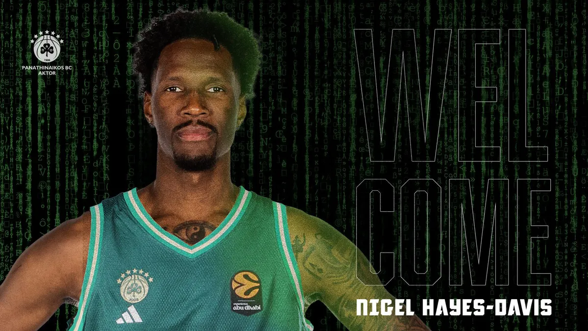 Najdžel Hejs-Dejvis potpisao za Panatinaikos do ljeta 2028.