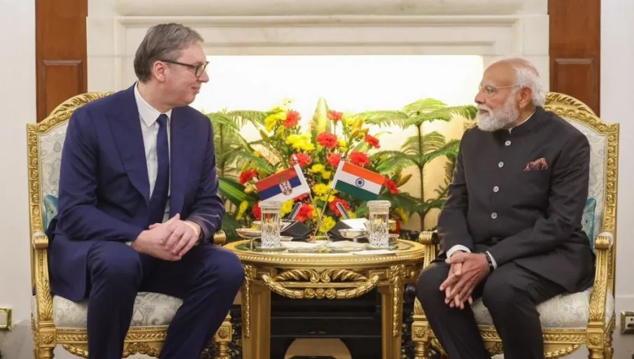 Narendra Modi se oglasio na srpskom jeziku nakon sastanka sa Vučićem