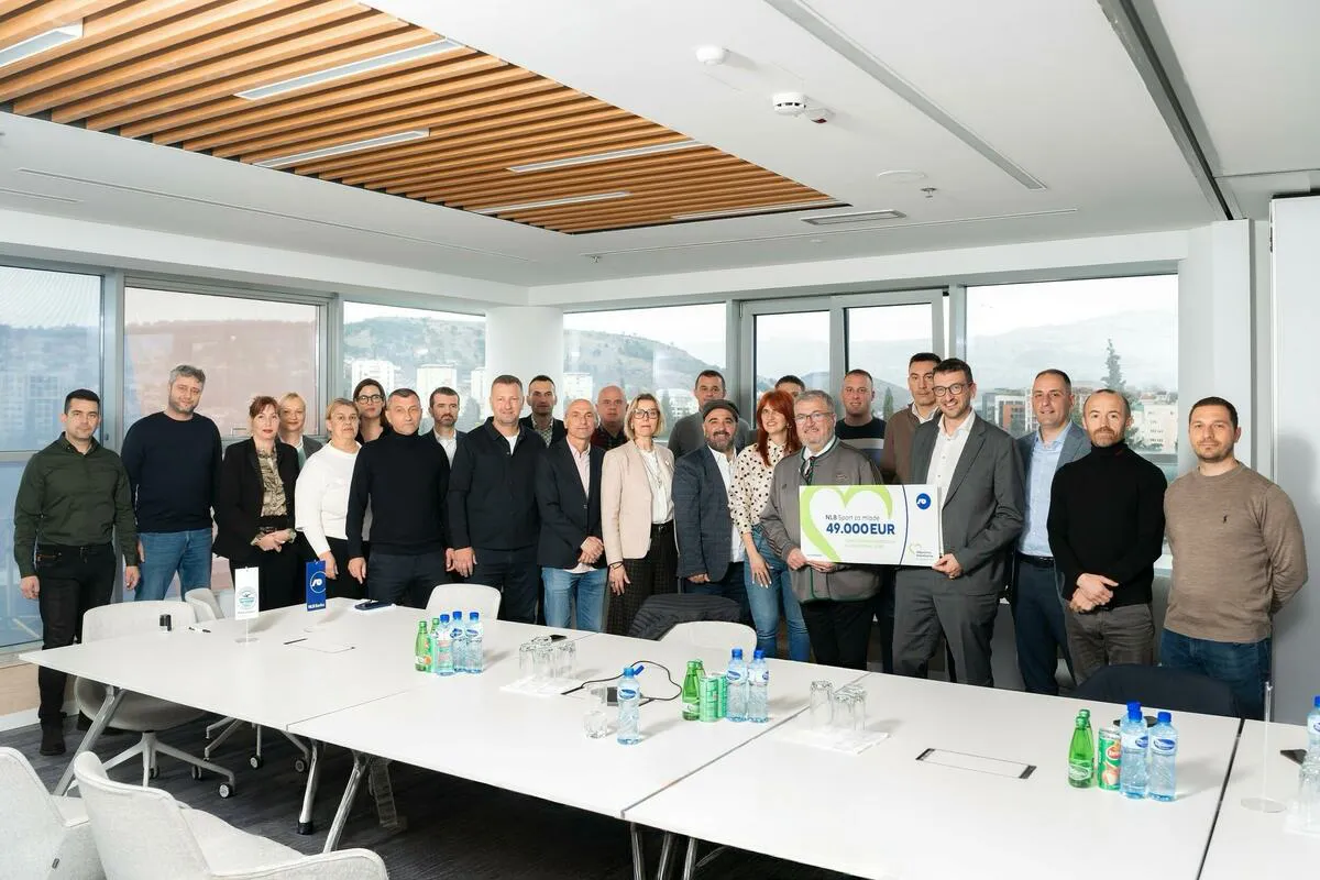 NLB Banka podržava više od 1000 djece u trećoj godini projekta "Sport za mlade"