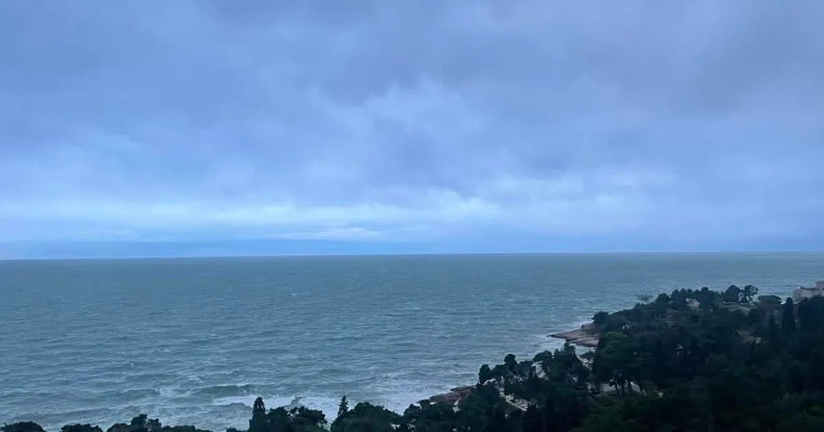 Oblačan dan uz kišu i južni vjetar u Crnoj Gori