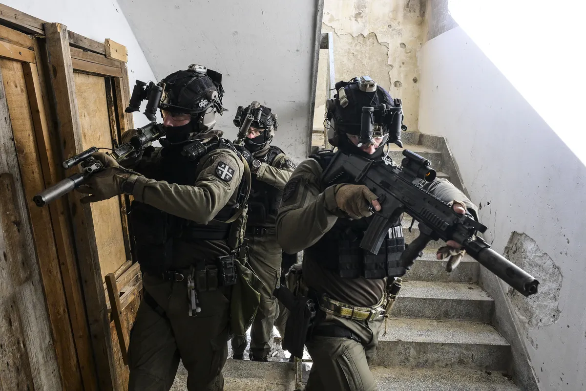 Obuka i prijem novih vojnika u 72. brigadi specijalnih operacija