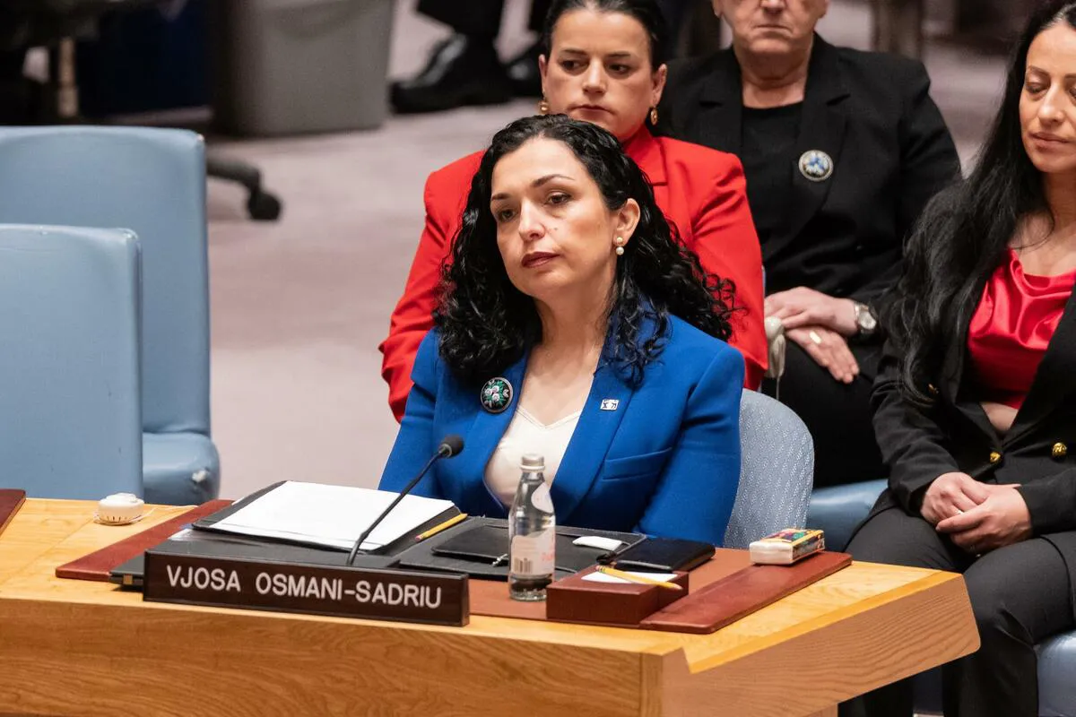 Osmani kritikovala zahtjev Specijalnog tužilaštva za kazne bivšim oficirima OVK