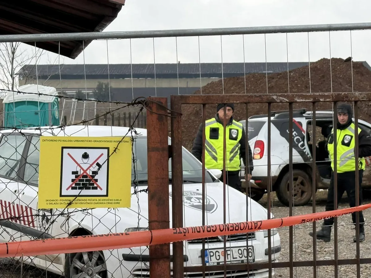 Otpečaćeno gradilište kolektora u Botunu zbog nedostataka