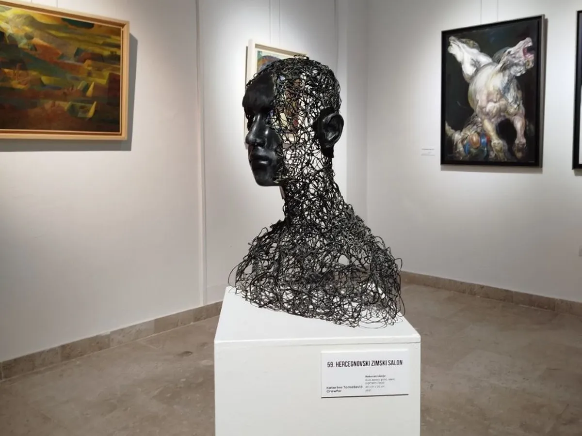 Otvoren 59. Zimski likovni salon u Herceg Novom