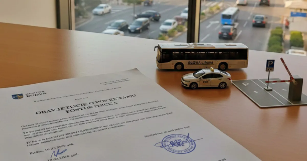 Otvorene javne konsultacije o ključnim saobraćajnim odlukama u Budvi