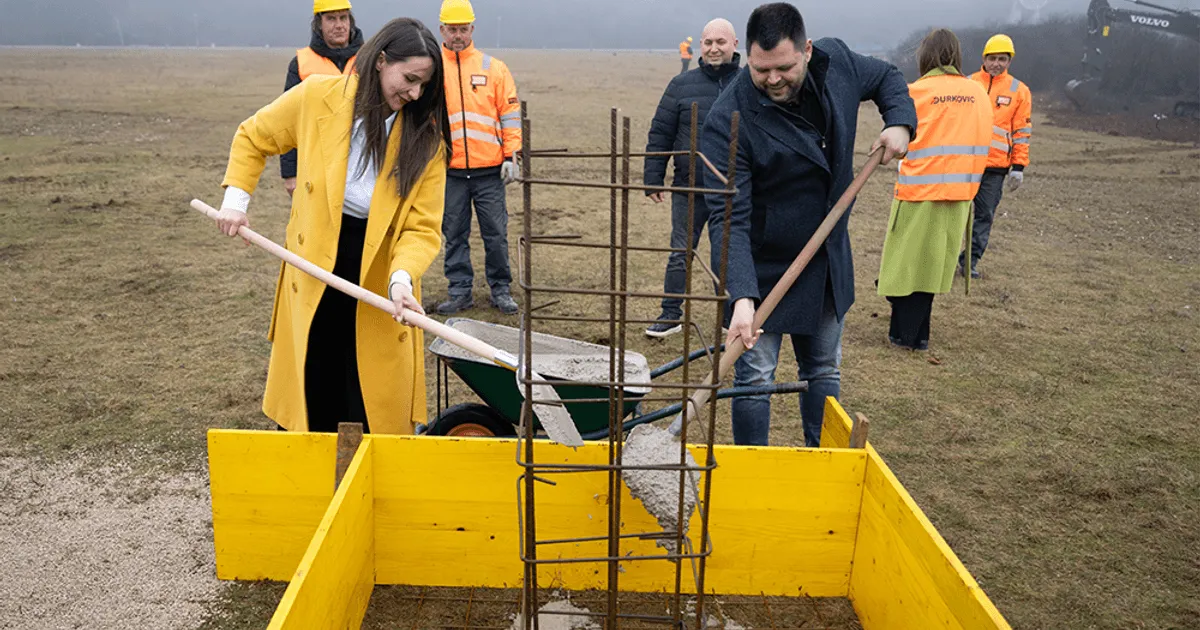 Početak izgradnje Sportsko-rekreativnog parka u Nikšiću