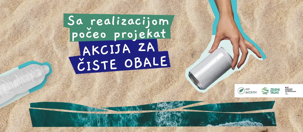 Počinje „Akcija za čiste obale“: Novi projekat protiv morskog zagađenja