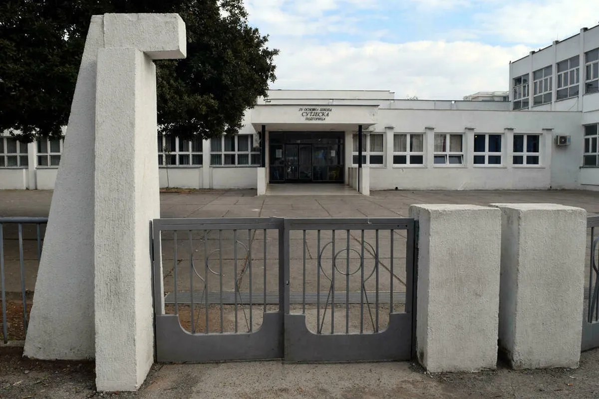 Podgorica: Četiri maloljetnika osumnjičena za nasilje u OŠ "Sutjeska"