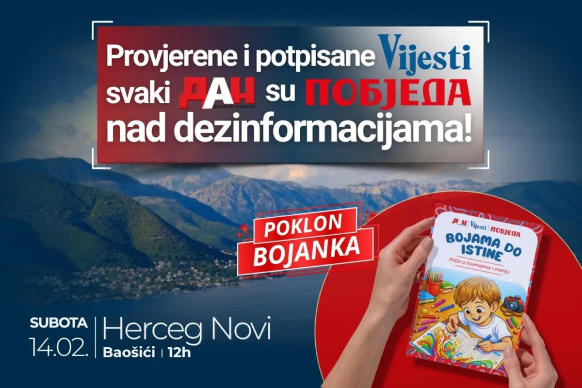 Podrška štampanim medijima u Herceg Novom: Razgovor i bojanka za najmlađe