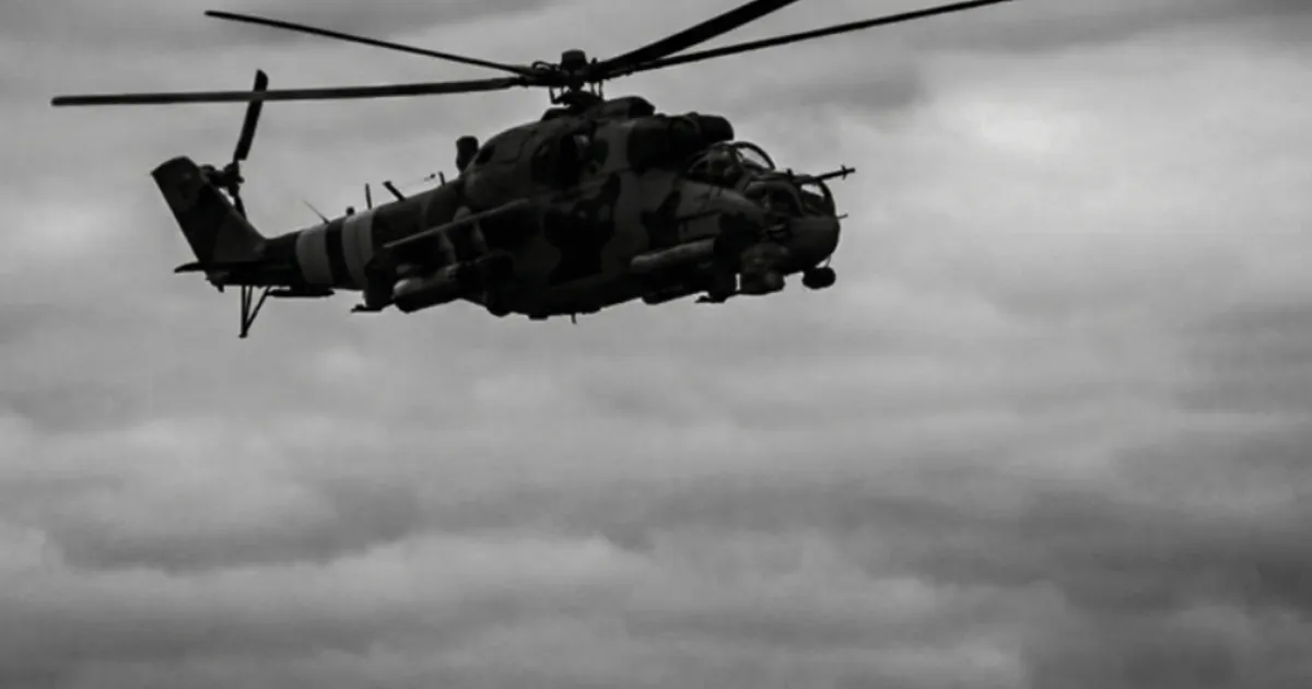 Poginuli piloti ukrajinskog helikoptera Mi-24 tokom akcije