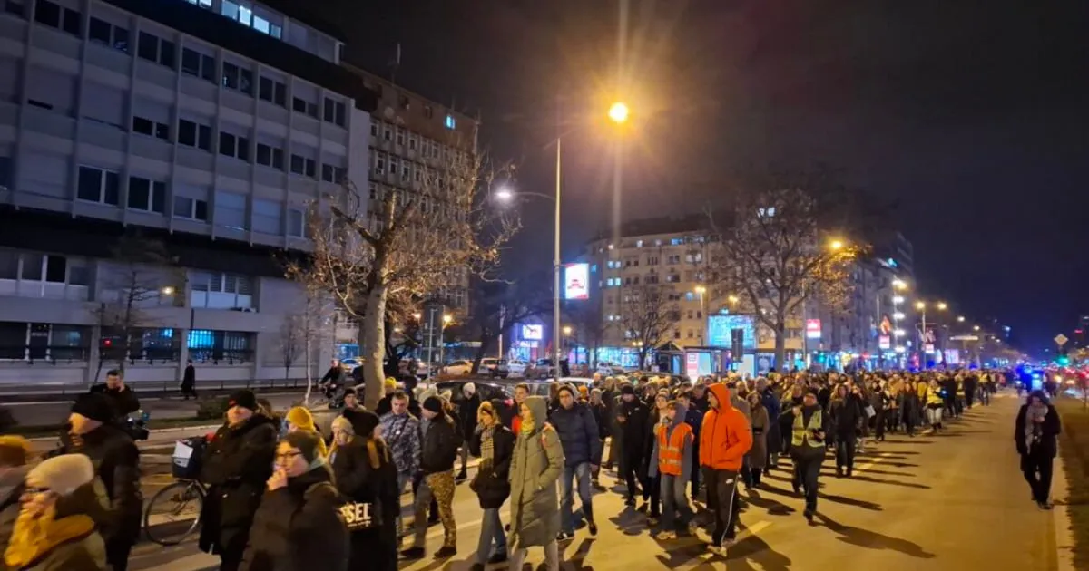 Protest u Novom Sadu: Građani se bore protiv batinaškog nasilja