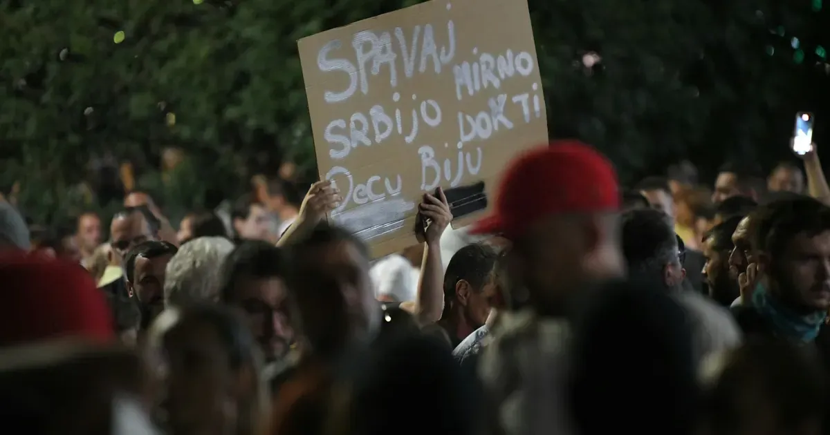 Protest u Valjevu povodom šest mjeseci od policijske brutalnosti