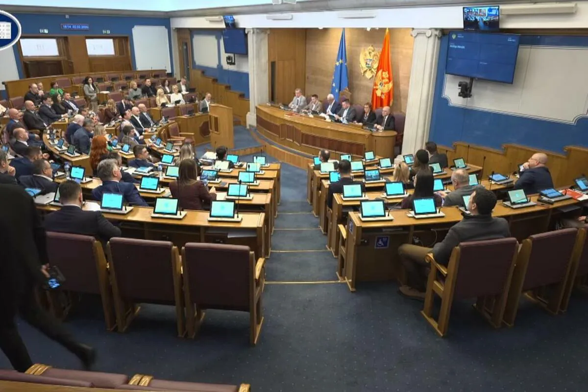 Prvo zasijedanje Skupštine 2026. godine: Izglasano više zakona bez rasprave