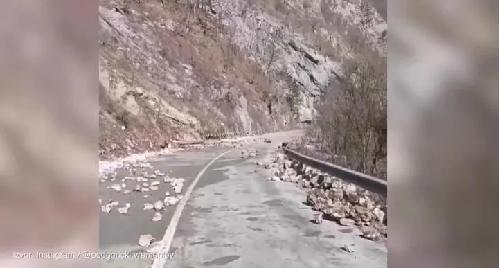 Putevi u Crnoj Gori pretežno suvi, obratite pažnju na odrone