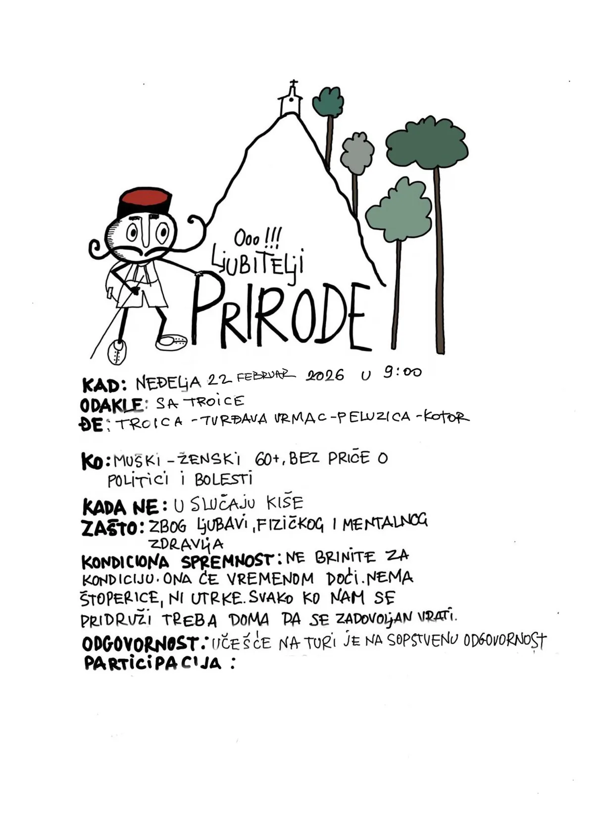 Rekreativci 60+ ponovo u akciji u Radovićima