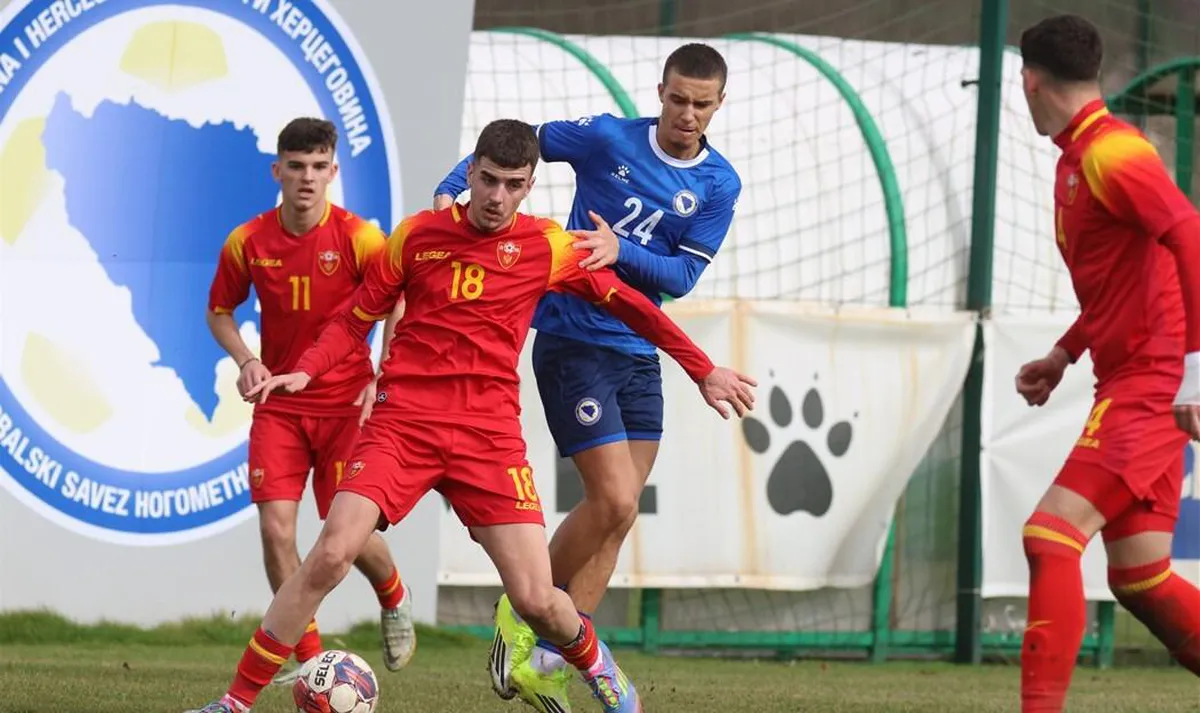 Remi omladinaca Crne Gore i Bosne i Hercegovine u Zenici