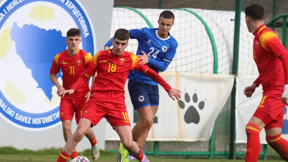 Remi u Zenici: Bosna i Hercegovina i Crna Gora odigrali 1:1
