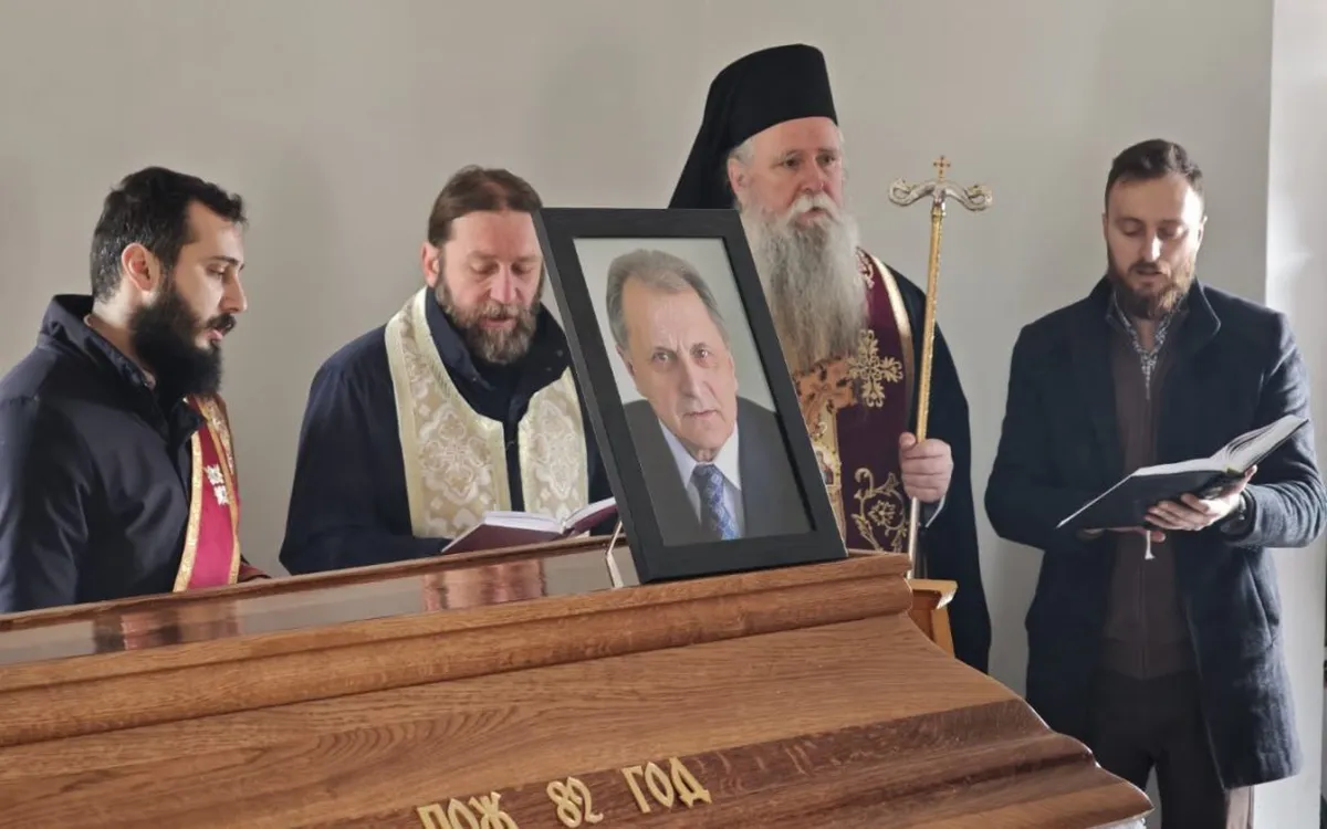 Sahranjen akademik Miro Vuksanović u Krnjoj Jeli