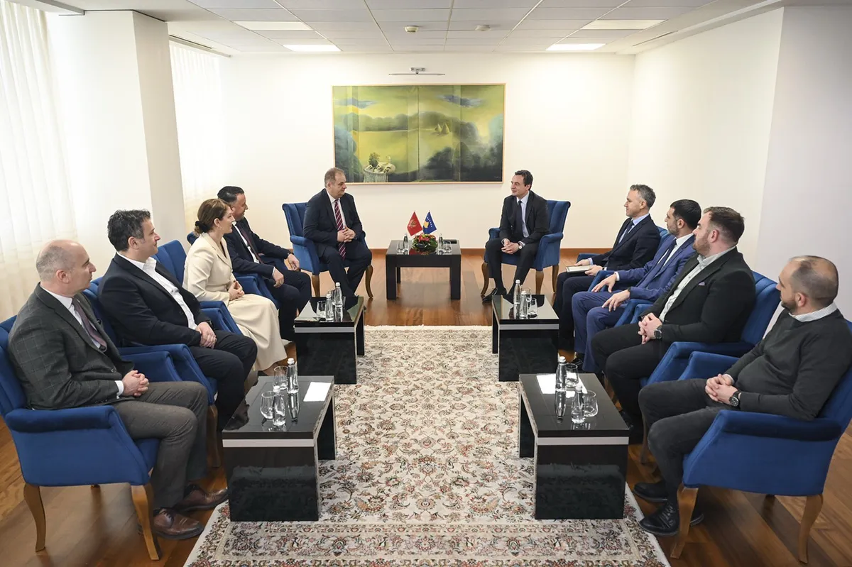 Sastanak predsjednika Nimanbegua i premijera Kosova Albina Kurtija