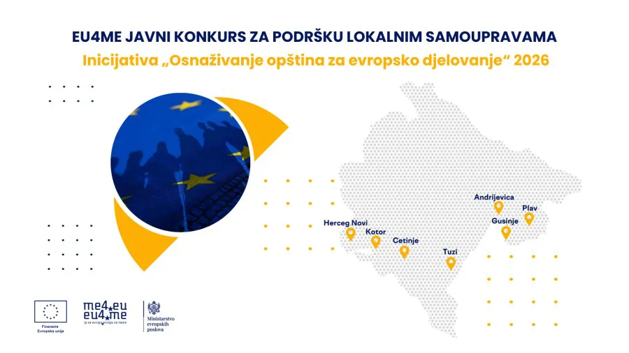 Sedam opština odabranih za inicijativu 'Osnaživanje opština za evropsko djelovanje 2026'