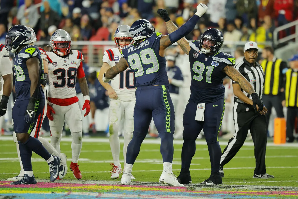 Sijetl Sihoksi osvojili 60. Superbol protiv Nju Inglend Petriotsa