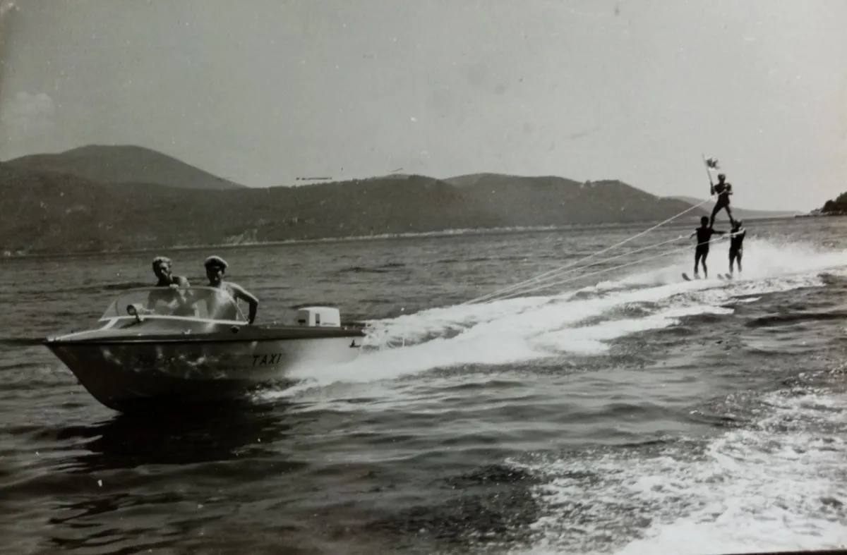 Sjećanja na skijanje na vodi na Toploj: Stare fotografije oživljavaju uspomene