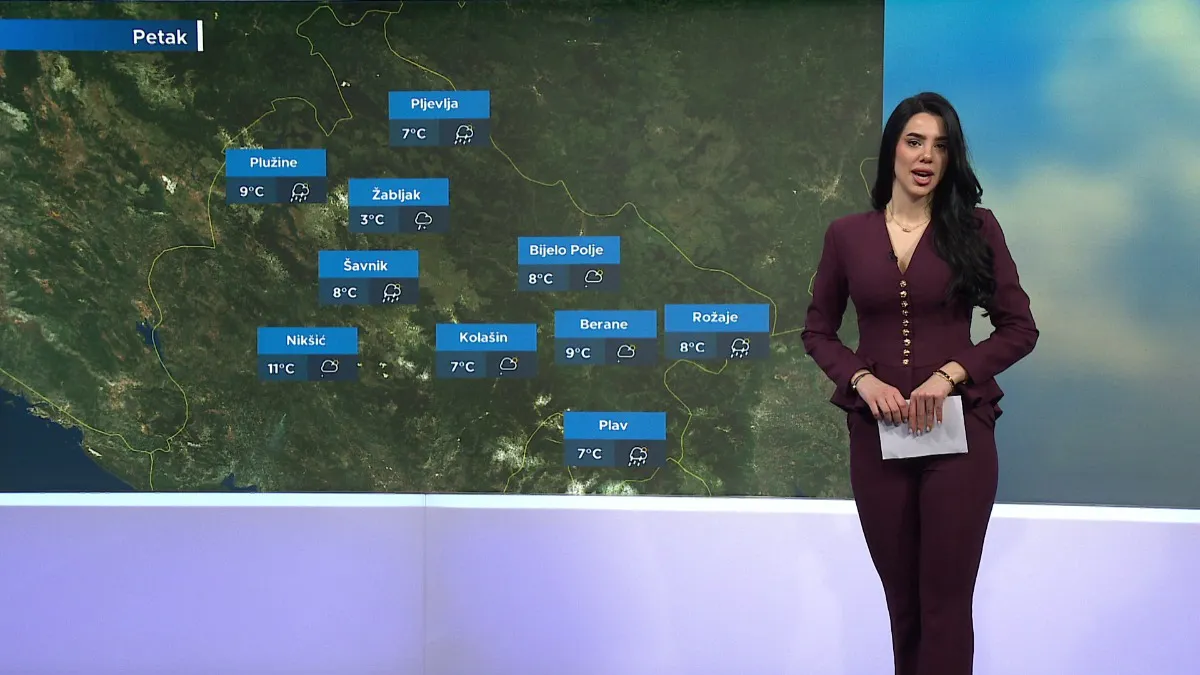 Sjutra pretežno oblačno, temperatura do 17 stepeni