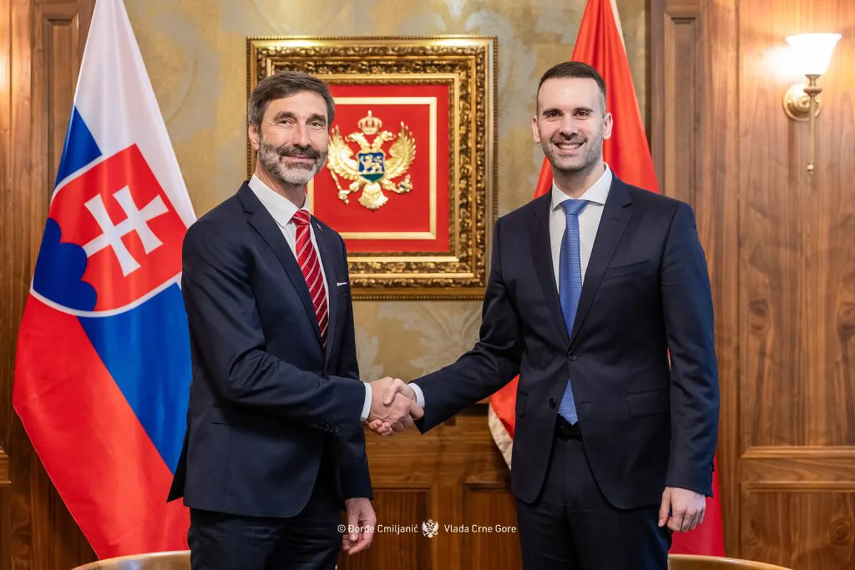 Slađan Svačić: Snažna podrška Slovačke na evropskom putu Crne Gore