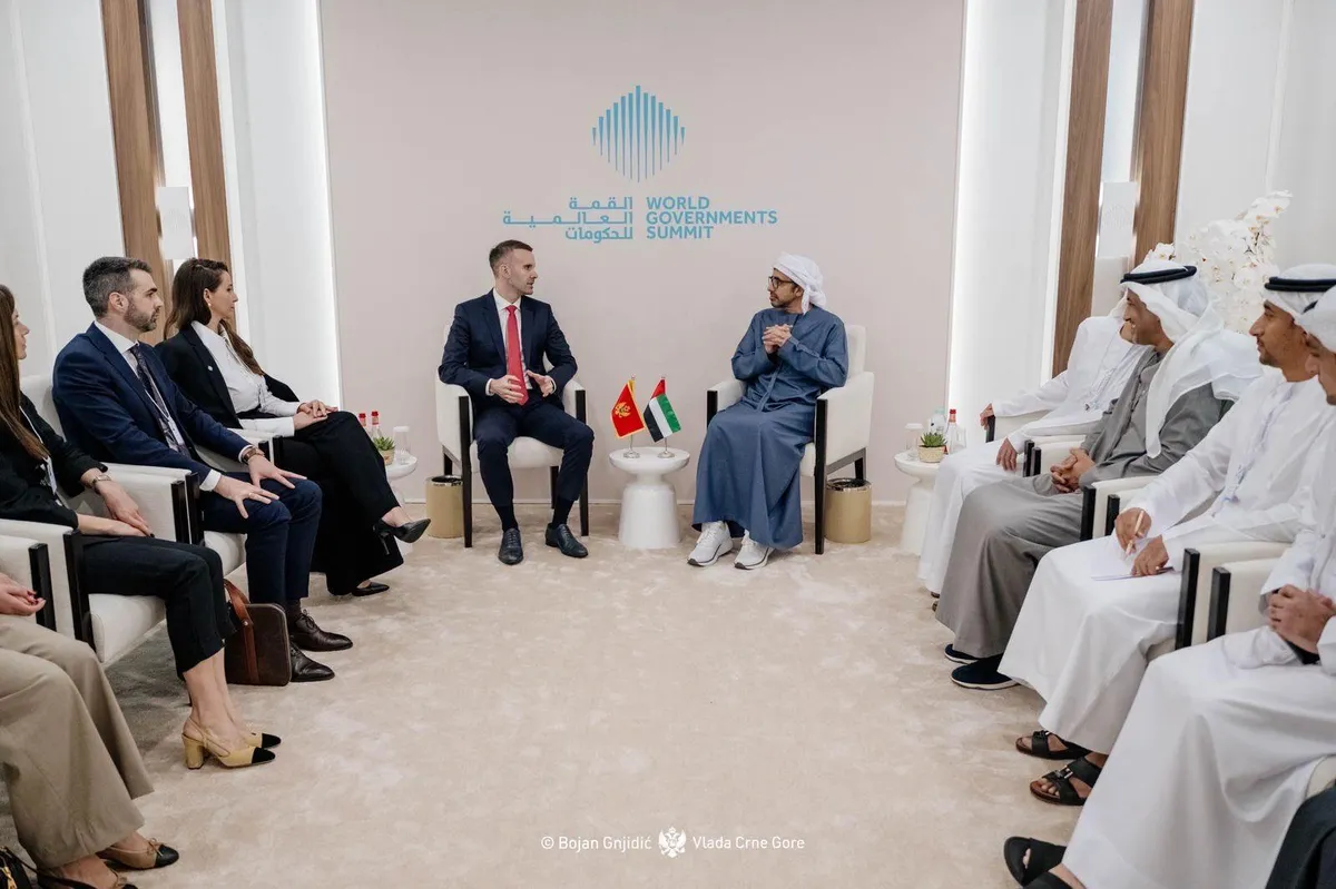Spajić: Značajno unaprijeđena saradnja Crne Gore i UAE