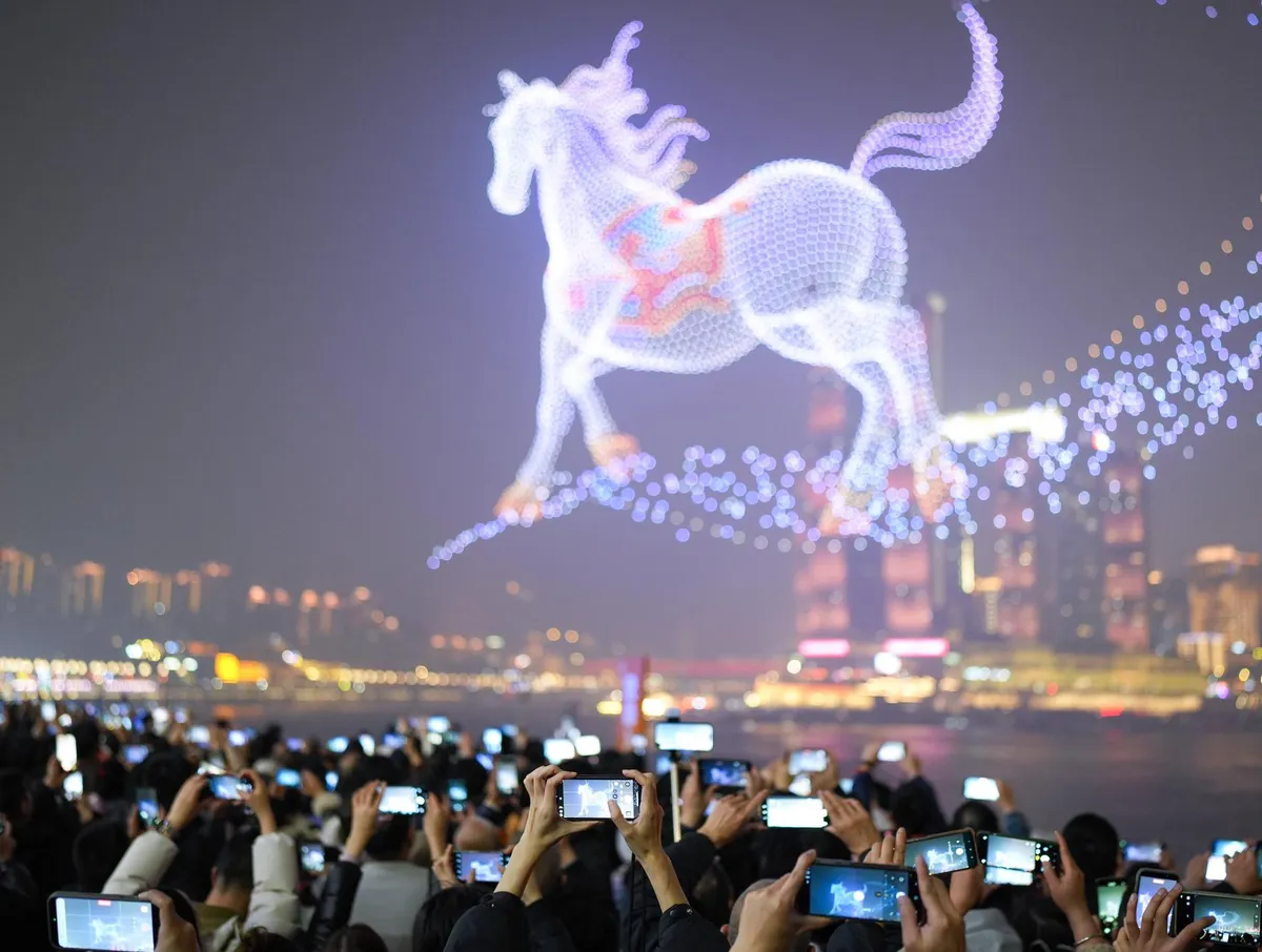 Spektakl u Kini: Proslava godine Vatrenog konja