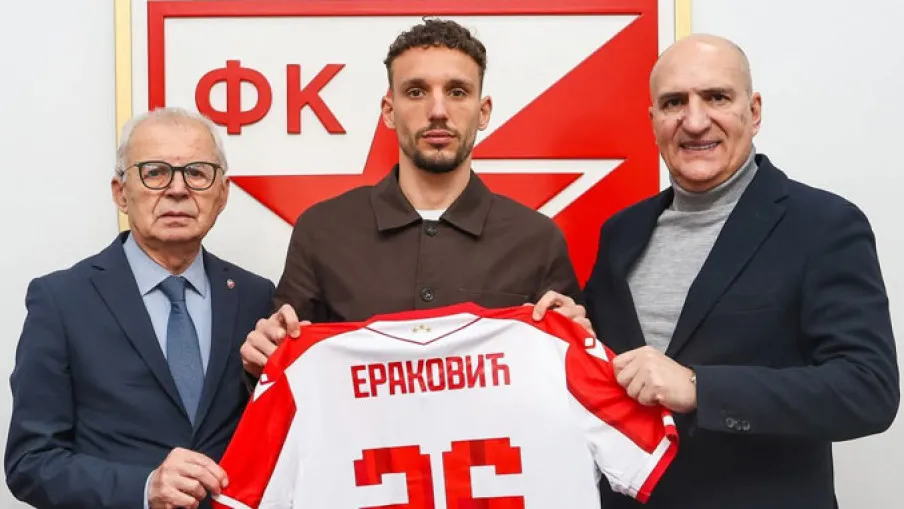 Strahinja Eraković se vratio u Crvenu zvezdu