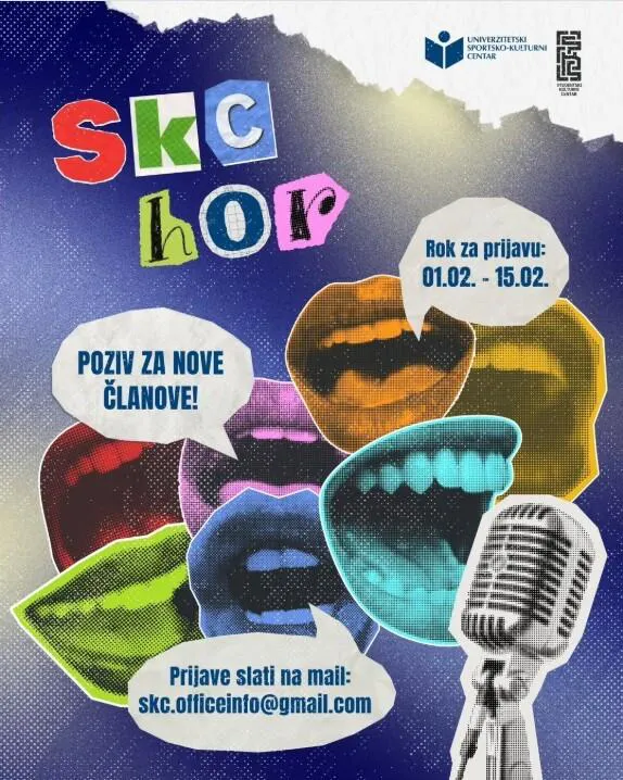 Studentski hor Univerziteta Crne Gore poziva nove članove