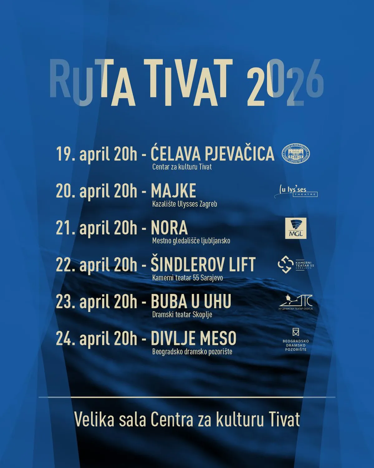 Tivat domaćin festivala RUTA u aprilu 2026. godine